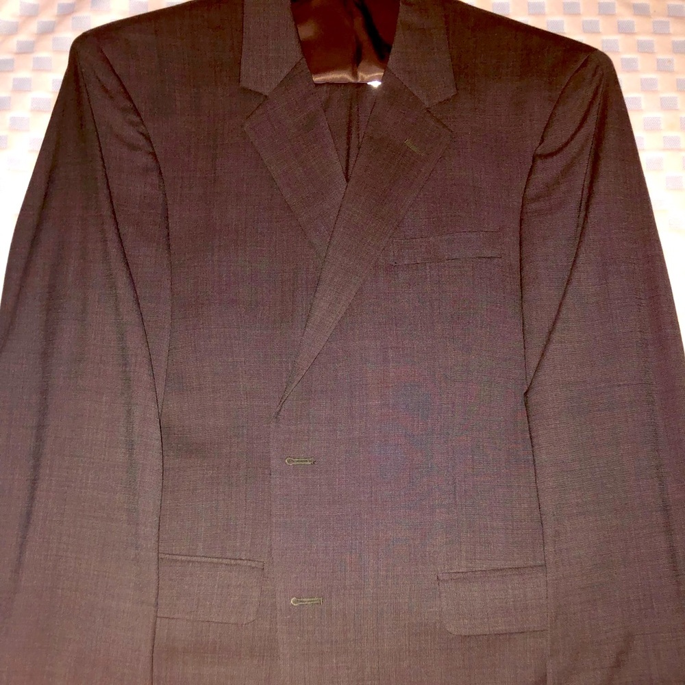 Joseph A. Bank Green suit